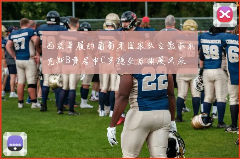 西装革履的葡萄牙国家队合影菲利克斯B费居中C罗稳坐后排展风采